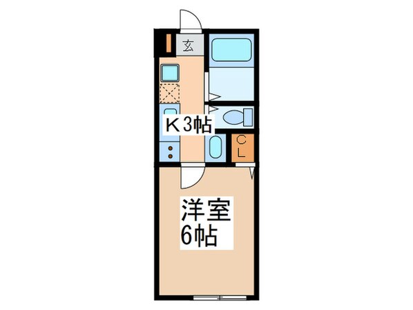 スカイビュー鷺沼の物件間取画像